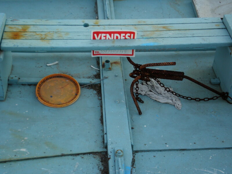 Rusty Anchor on Deck