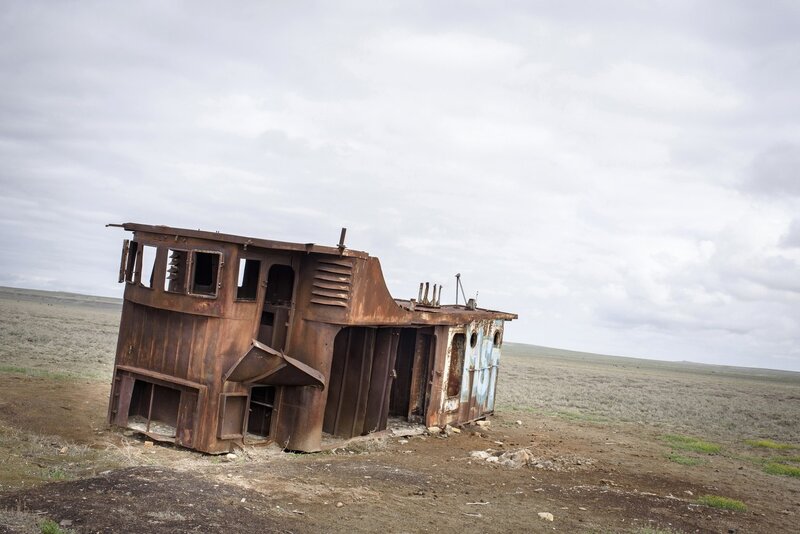 Rusty Boat Hull