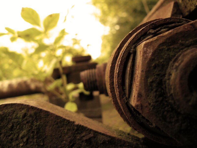 Rusty Bolt and Nut