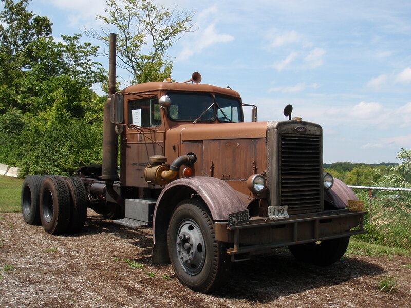 Rusty Brown Truck — Outdoor