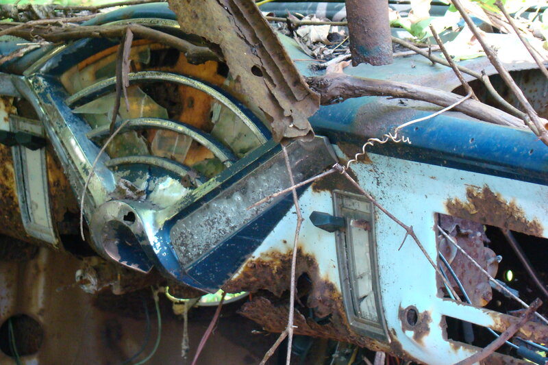 Rusty Car Dashboard