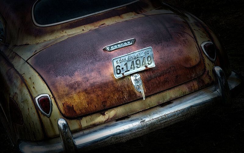 Rusty Car Trunk