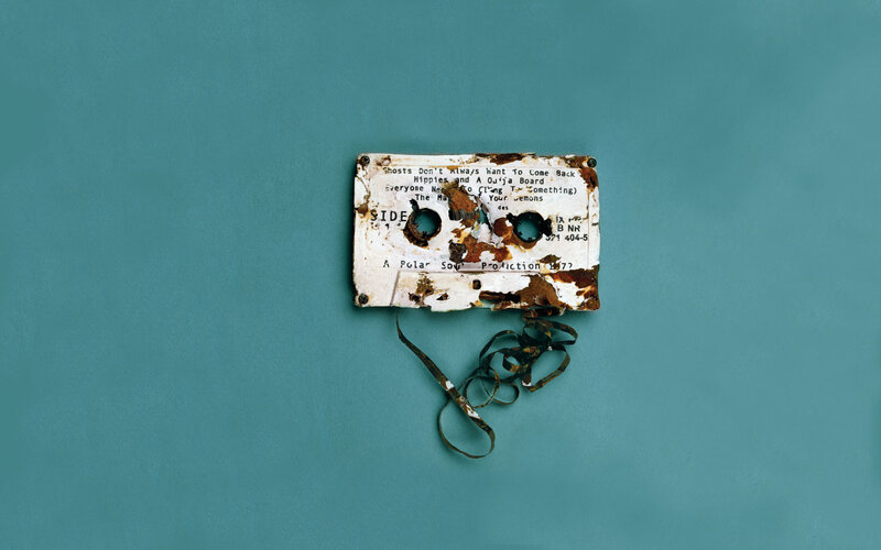 Rusty cassette tape