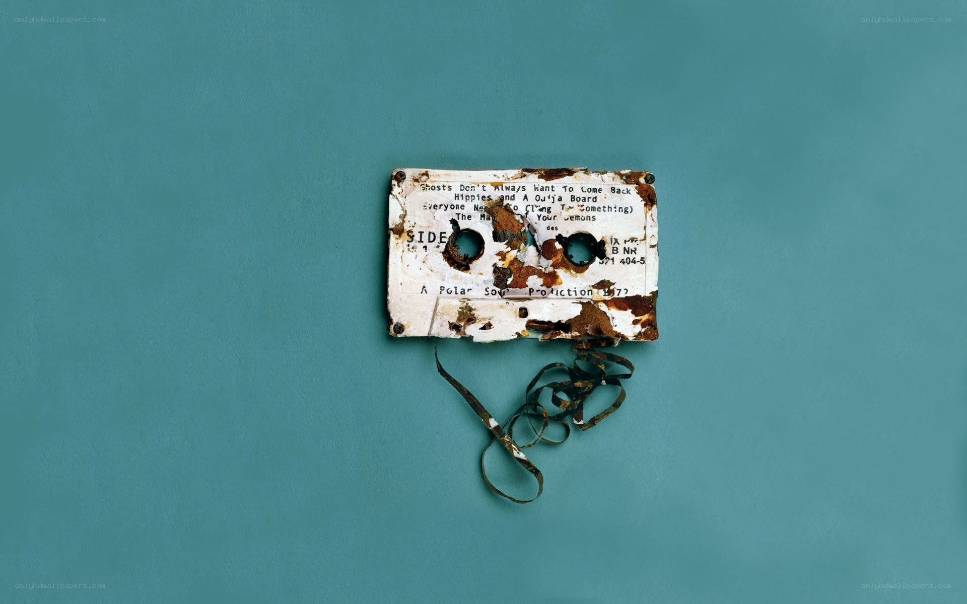 Rusty cassette tape