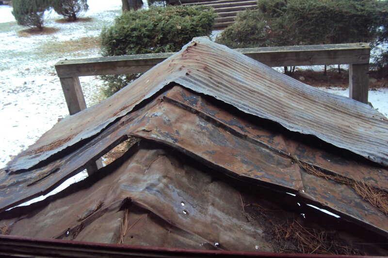 Rusty Corrugated Roof