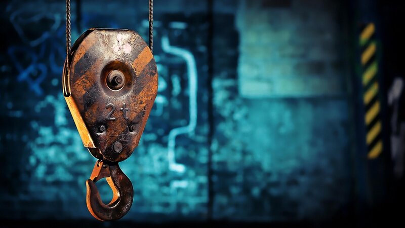 Rusty Crane Hook