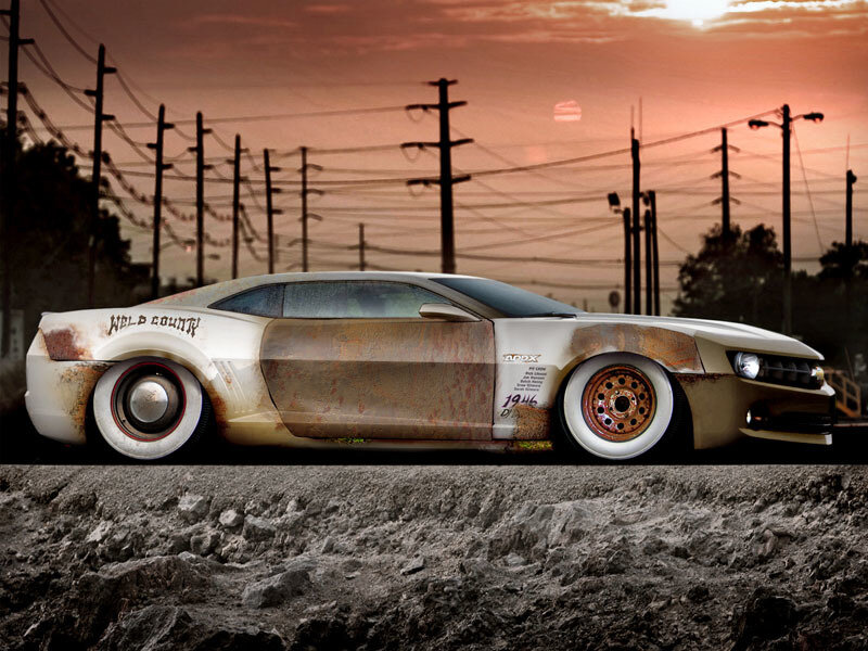 Rusty Custom Car
