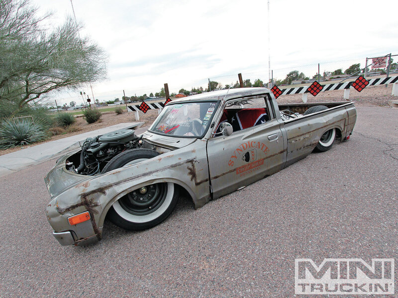 Rusty Custom Pickup Truck
