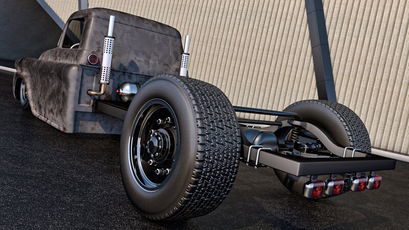 Rusty Custom Truck