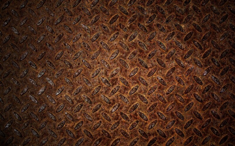 Rusty Diamond Plate