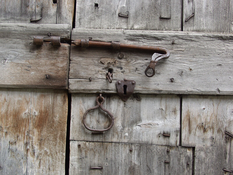 Rusty Door Lock