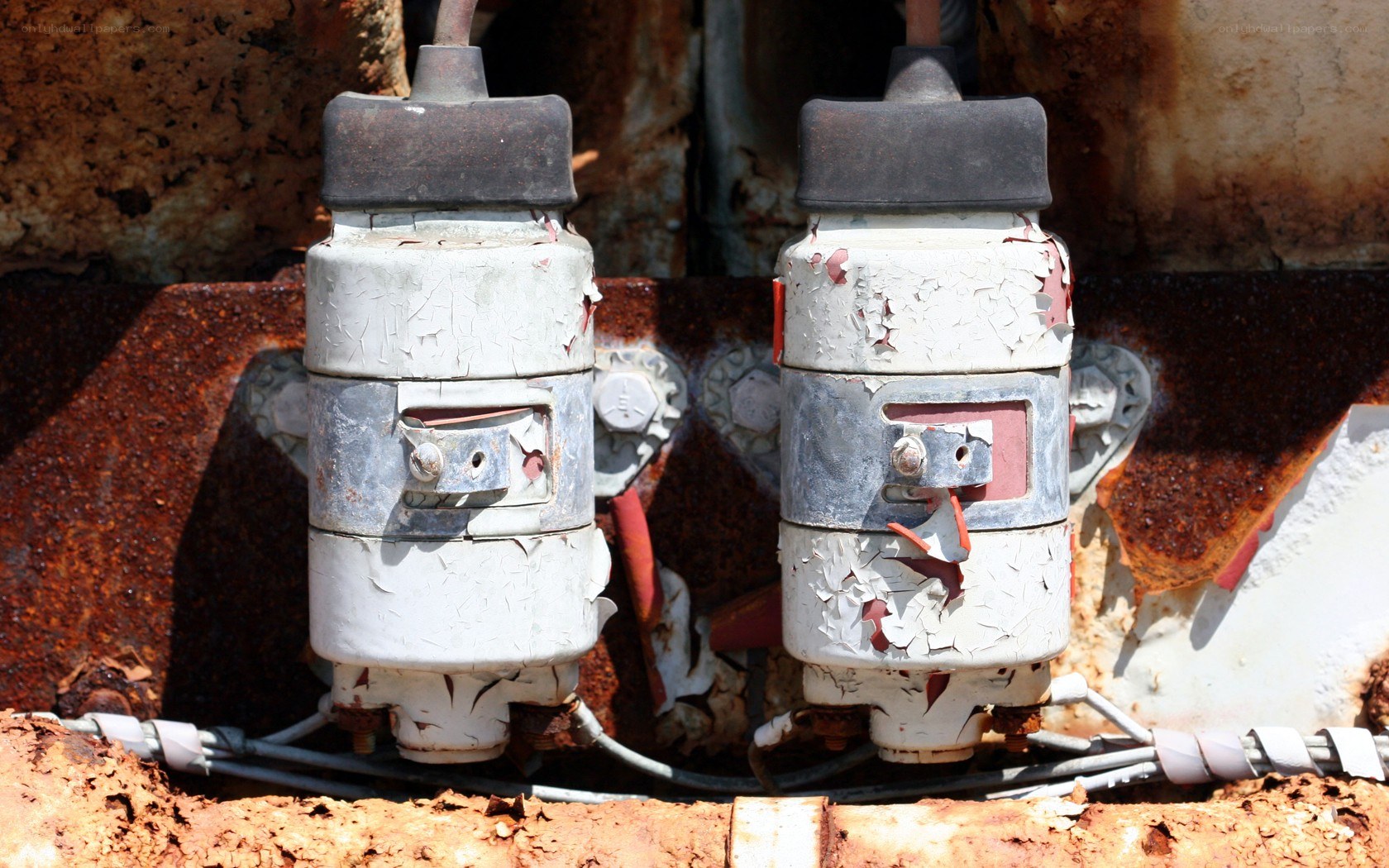 Rusty electrical components