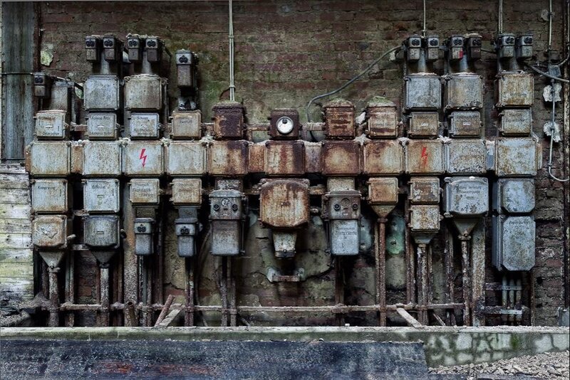 Rusty Electrical Meters