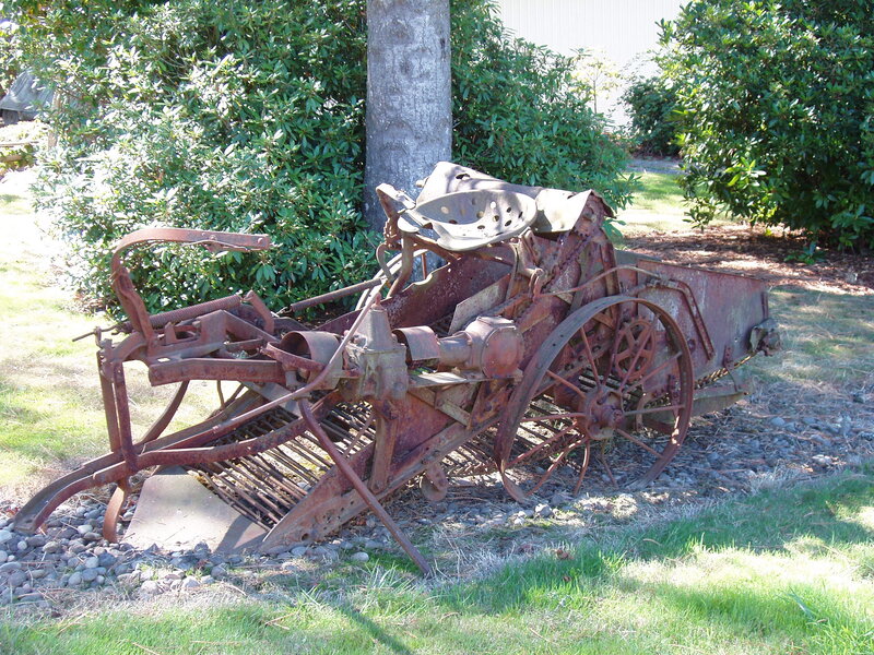 Rusty Farm Machine — Green