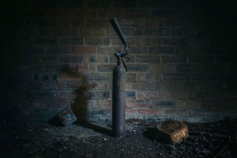 Rusty Fire Extinguisher