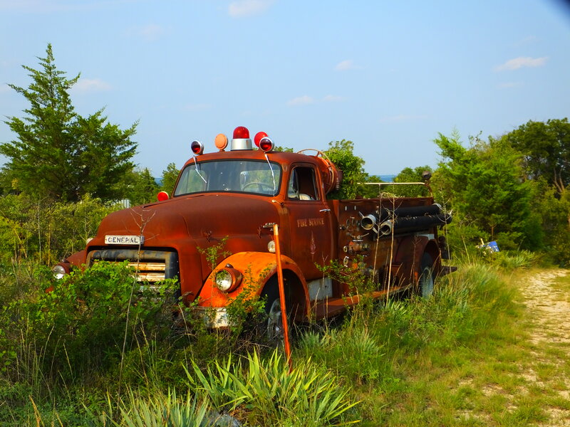 Rusty Fire Truck