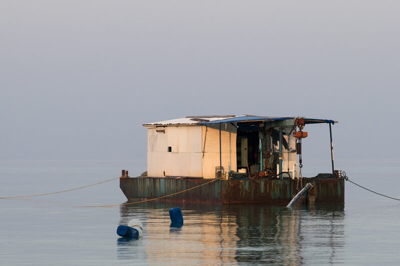 Rusty Floating Shack