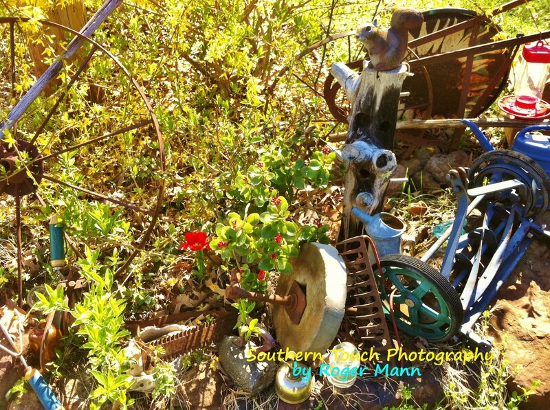 Rusty Garden Tools — Green