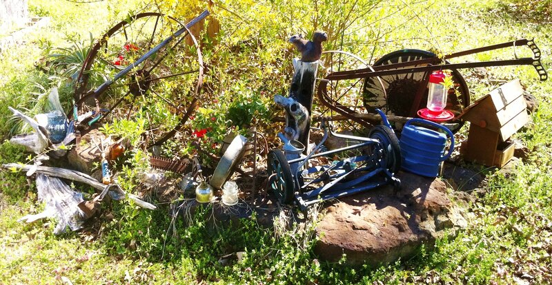 Rusty Garden Tools