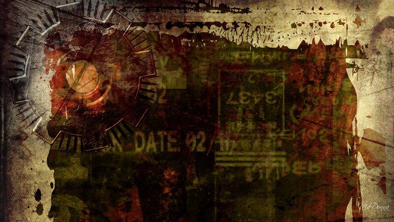 Rusty Gear on Textured Surface