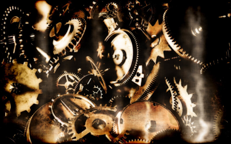 rusty gears mechanism