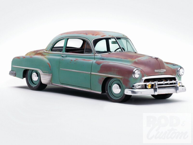Rusty Green Car