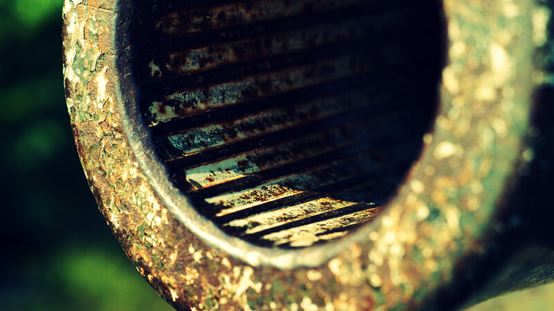 Rusty Grill Grate