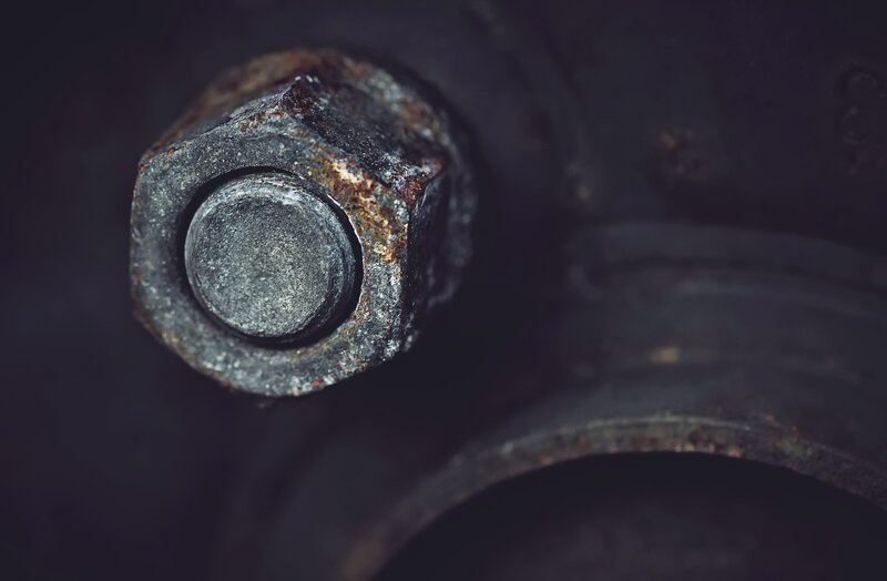 Rusty Hex Bolt