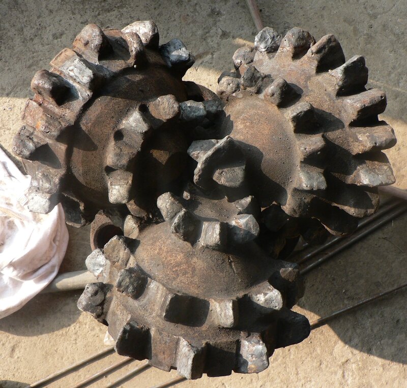 rusty industrial gears