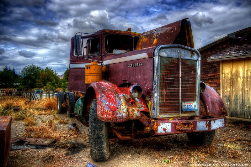 Rusty Kenworth Truck