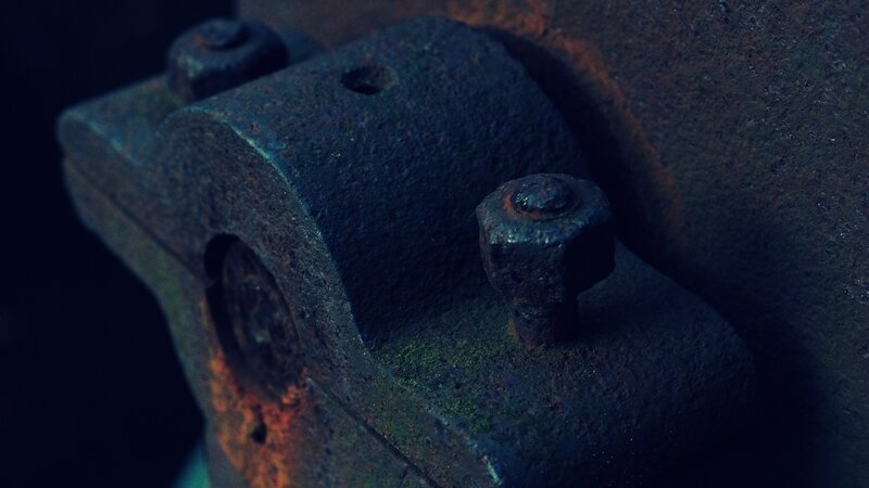 Rusty Metal Bolt