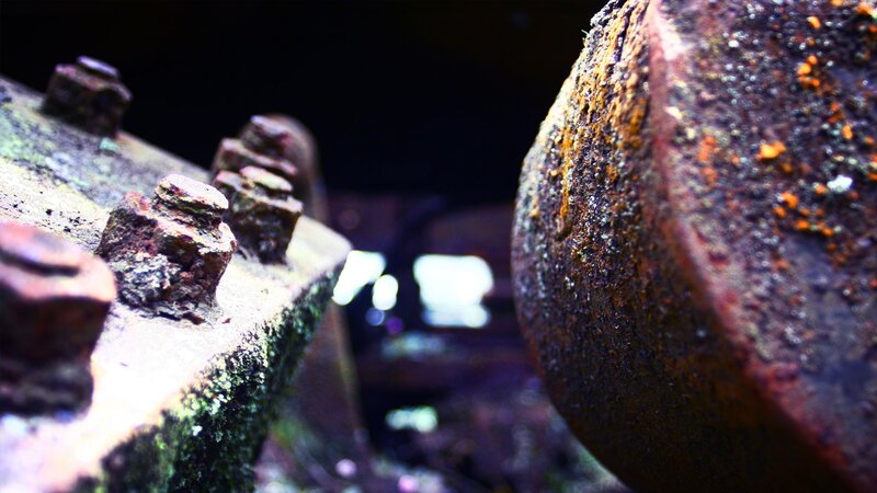 Rusty Metal Bolts