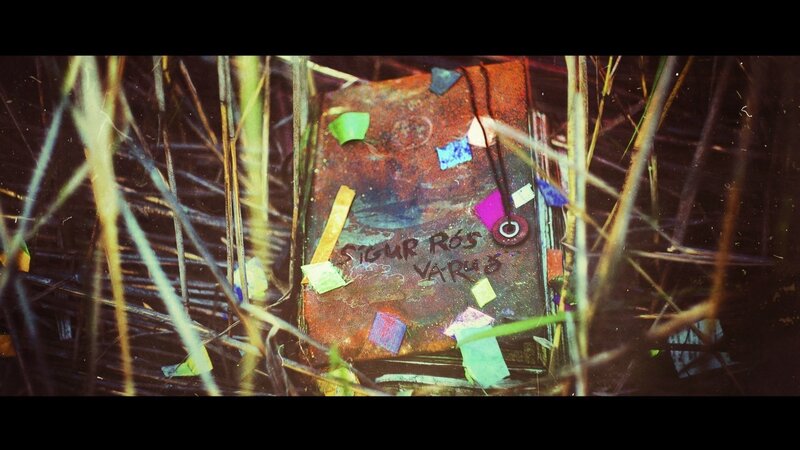 Rusty Metal Box in Grass