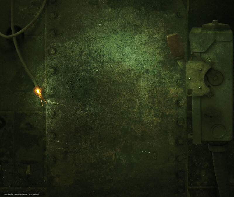 Rusty Metal Door