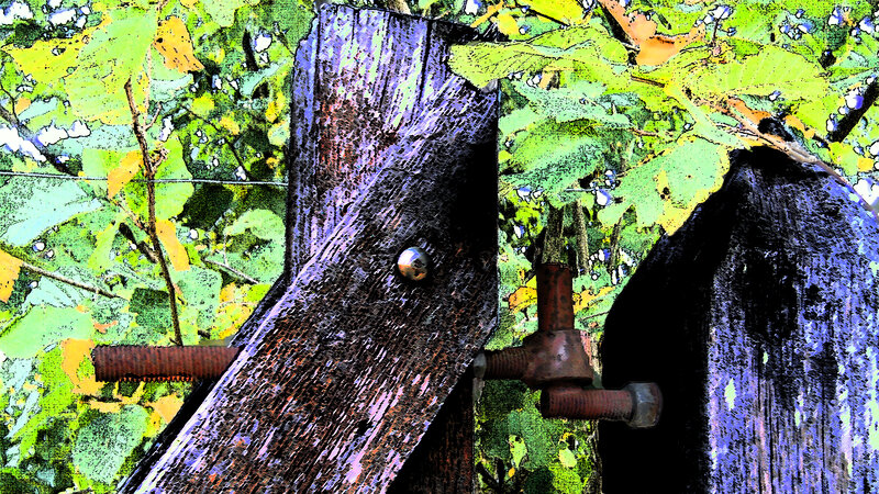 Rusty Metal Hinge