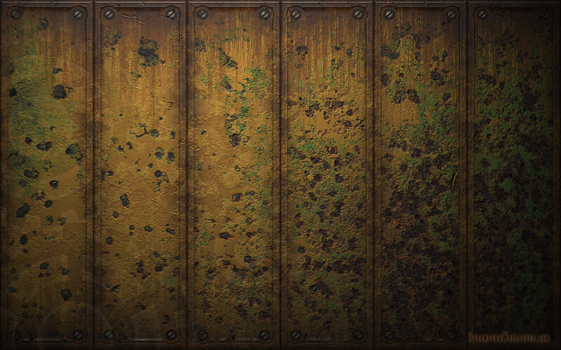 rusty metal panels texture