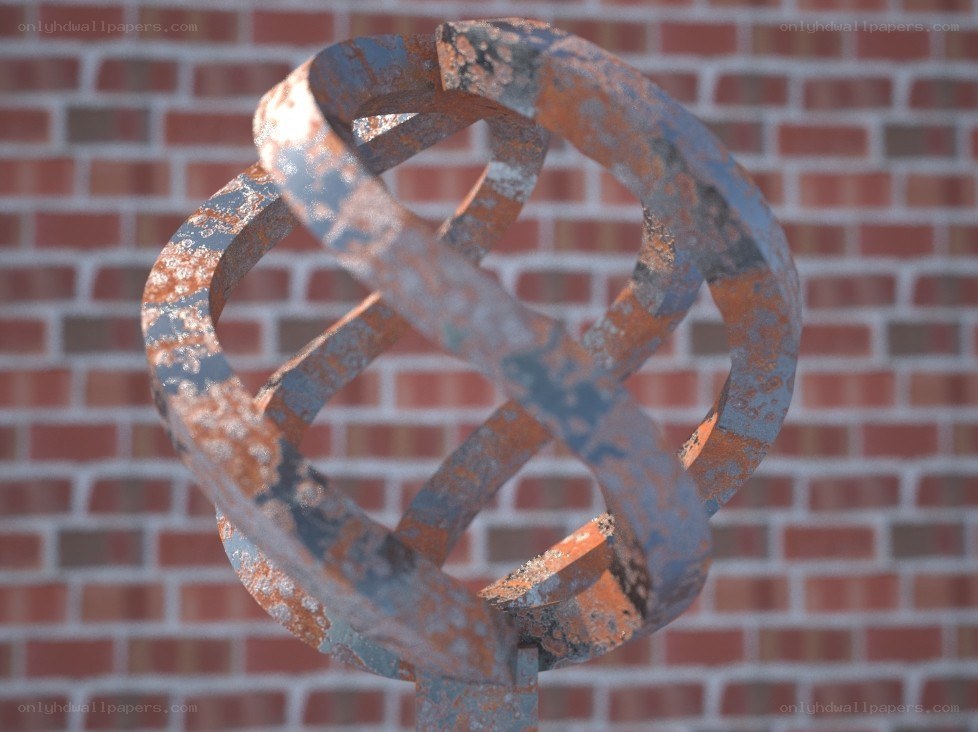 rusty metal sculpture
