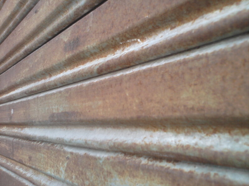Rusty Metal Shutter