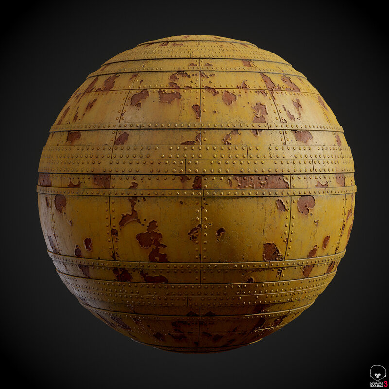 Rusty Metal Sphere