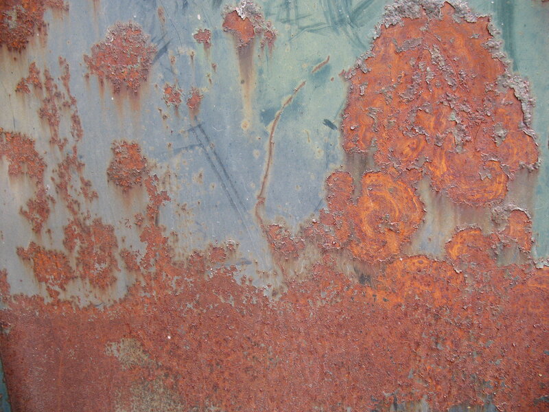 rusty metal surface