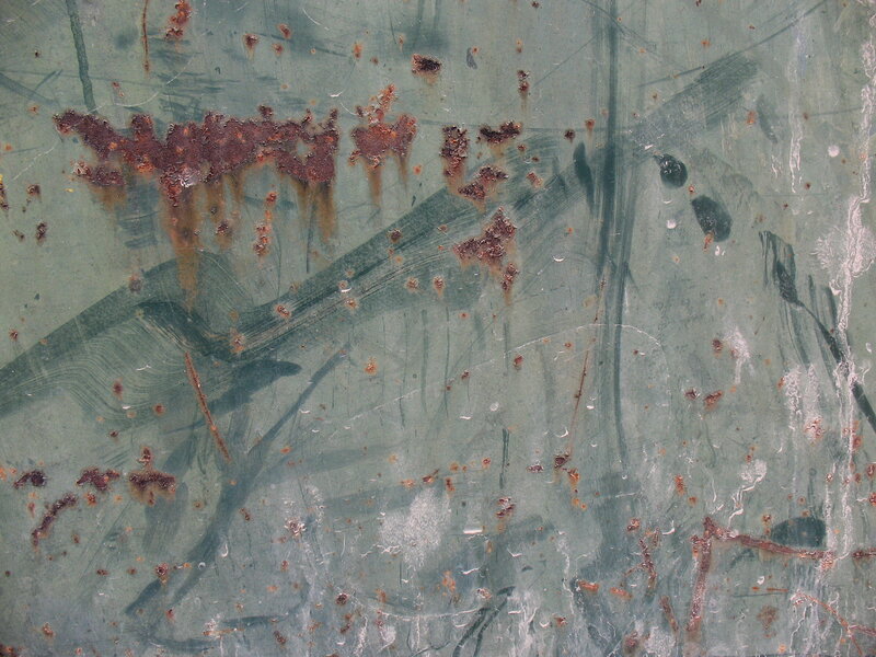 Rusty Metal Surface — Gray, Dull