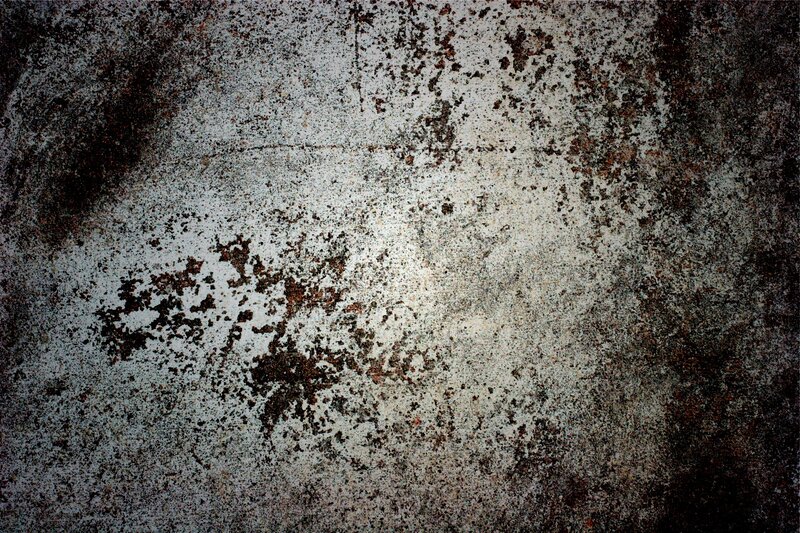Rusty Metal Surface — Gray, Gritty