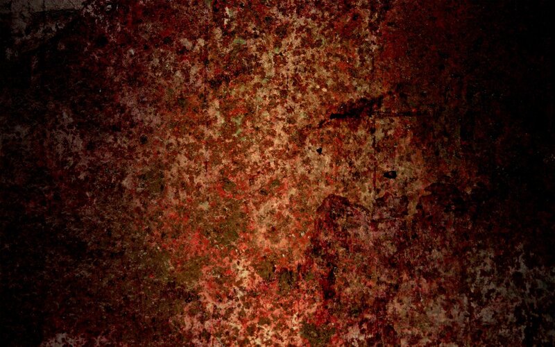Rusty Metal Surface — Red, Dark