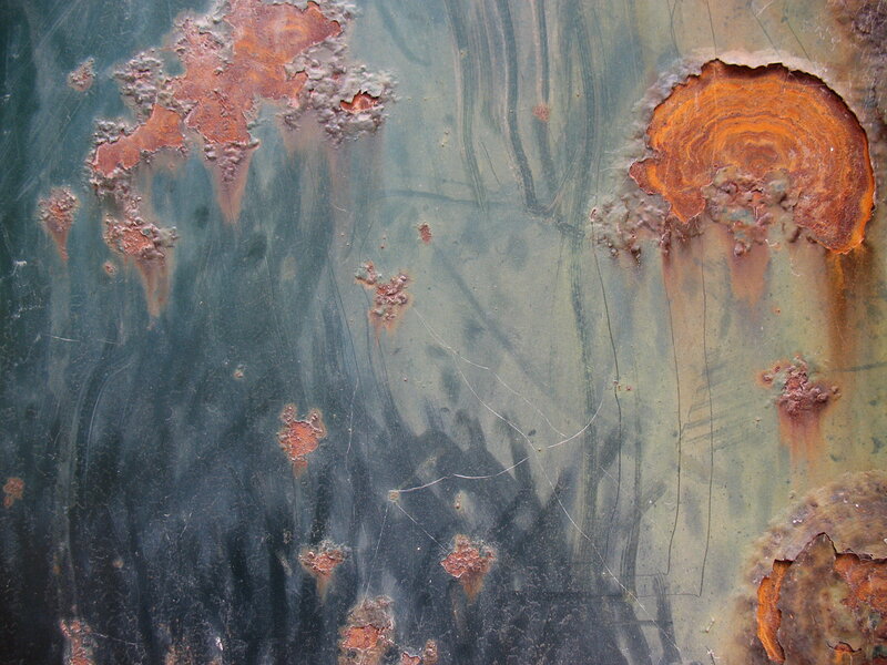 rusty metal surface texture