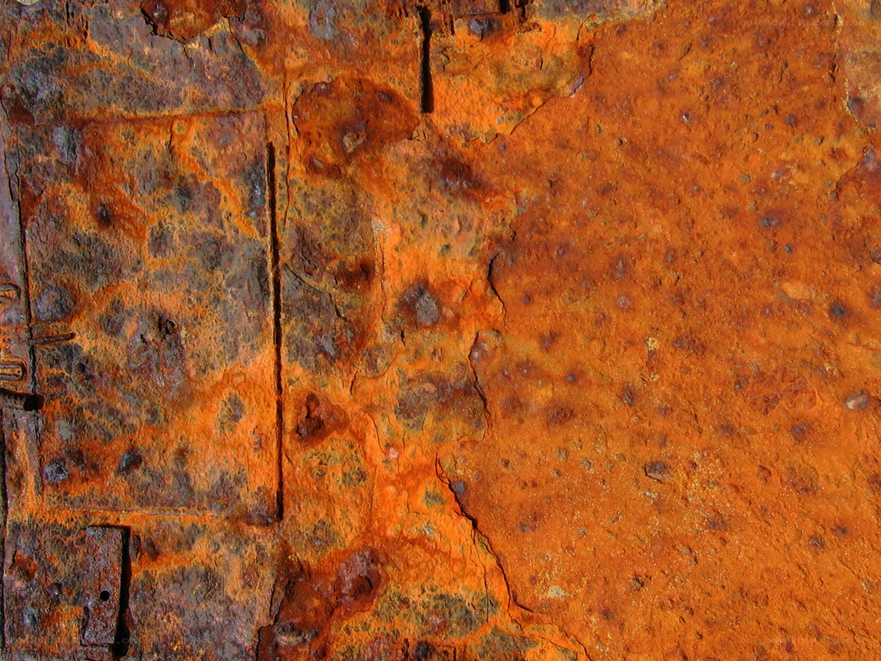 rusty metal surface texture