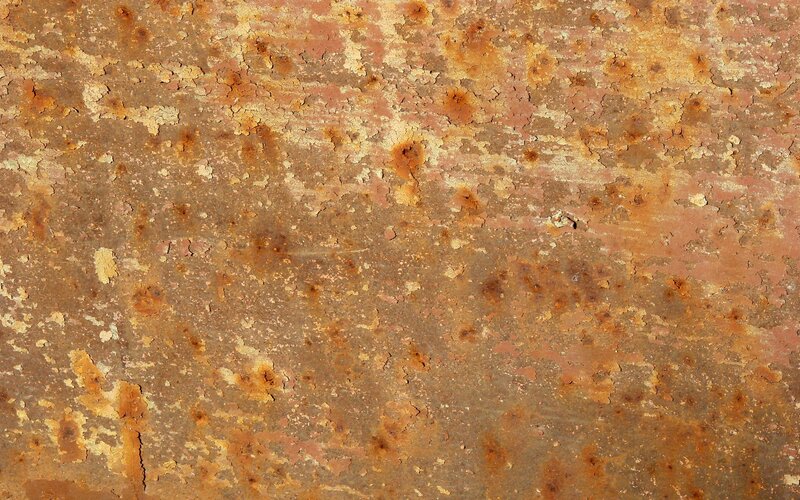 rusty metal surface texture