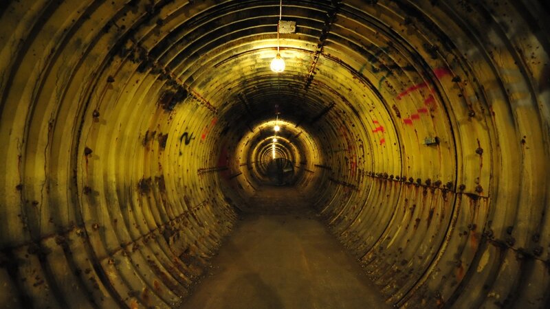 Rusty Metal Tunnel