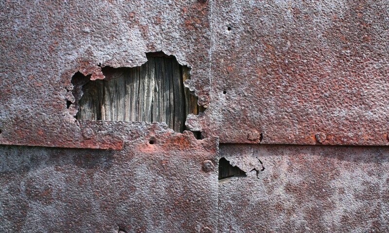Rusty Metal Wall