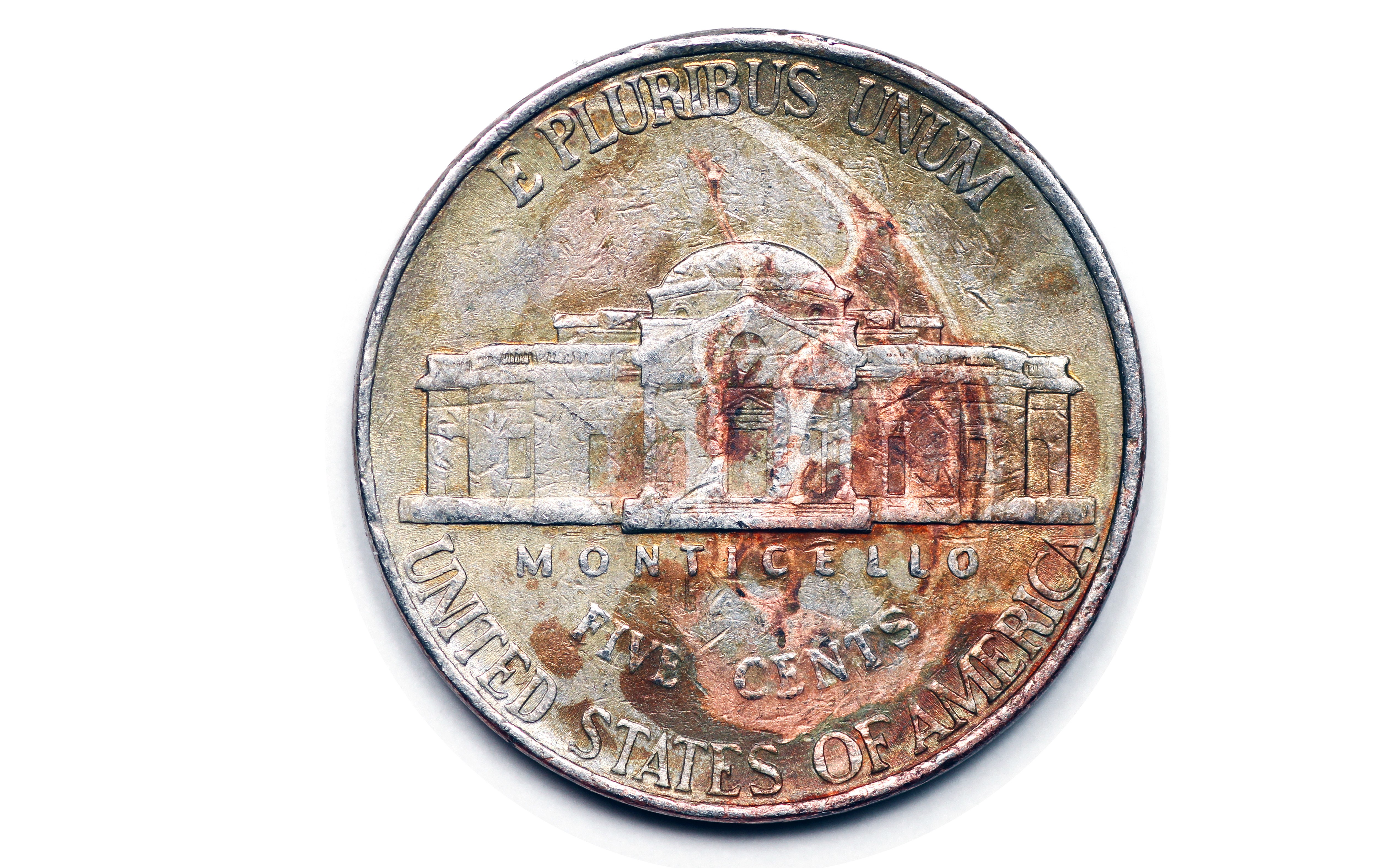Rusty Monticello coin