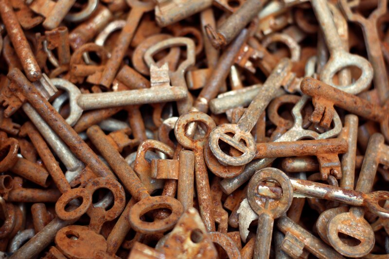 Rusty Old Keys